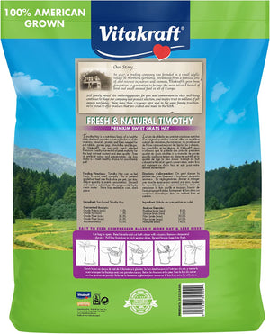 Vitakraft Timothy Premium Sweet Grass Hay - PetMountain.com
