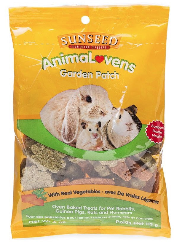 48 oz (12 x 4 oz) Sunseed AnimaLovens Garden Patch for Small Animals