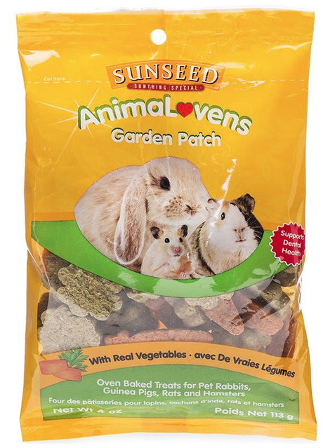 48 oz (12 x 4 oz) Sunseed AnimaLovens Garden Patch for Small Animals