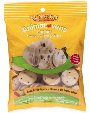 Sunseed AnimaLovens Cranberry Orange Cookies for Small Animals - PetMountain.com