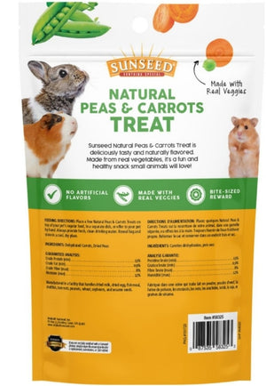 3 oz Sunseed Peas and Carrots Small Animal Treat