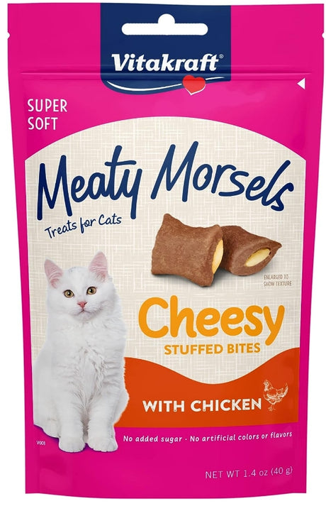 Vitakraft Meaty Morsels Chicken Stuffed Bites - PetMountain.com