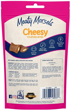 1.4 oz Vitakraft Meaty Morsels Chicken Stuffed Bites