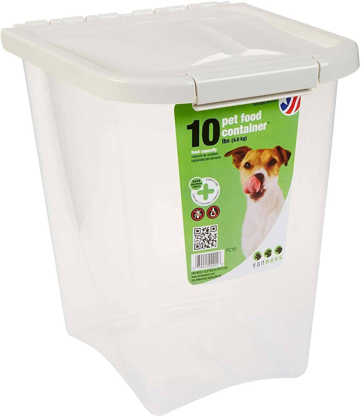 Van Ness Pet Food Container for Dogs, Cats, Birds and Small Animals - PetMountain.com