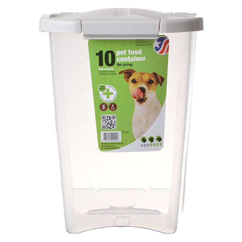 Van Ness Pet Food Container for Dogs, Cats, Birds and Small Animals - PetMountain.com