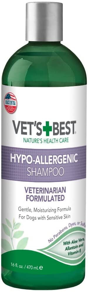 16 oz Vets Best Hypo-Allergenic Shampoo