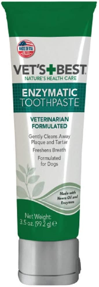 17.5 oz (5 x 3.5 oz) Vets Best Dental Gel Toothpaste for Dogs