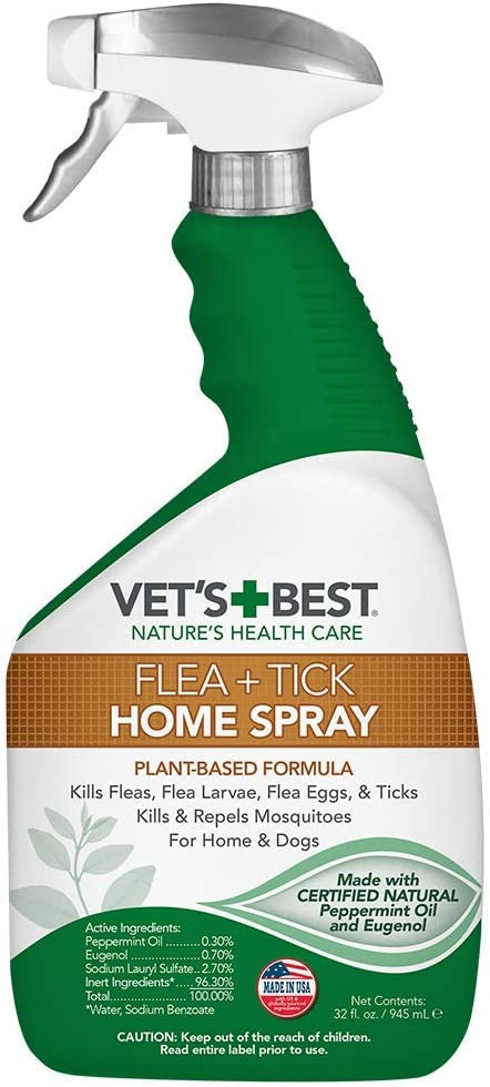 96 oz (3 x 32 oz) Vets Best Flea and Tick Home Spray
