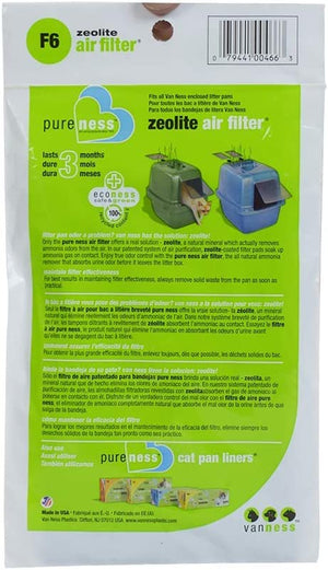 1 count Van Ness Zeolite Air Filter Replacement Cartridge