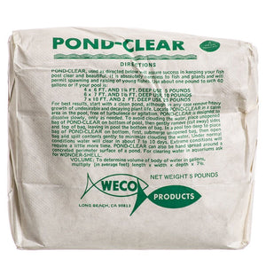 Weco Pond-Clear Keeps Pond Water Clear and Beautiful - PetMountain.com