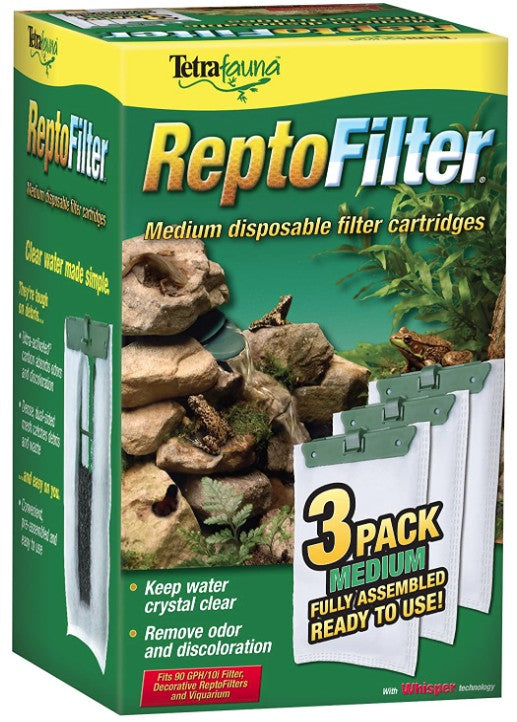 Tetrafauna ReptoFilter Disposable Filter Cartridges - PetMountain.com