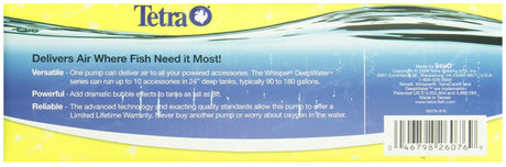 Tetra Whisper AP Deep Water Aquarium Air Pump AP300 - PetMountain.com