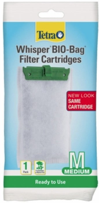 12 count (12 x 1 ct) Tetra Whisper Bio-Bag Filter Cartridges for Aquariums Medium