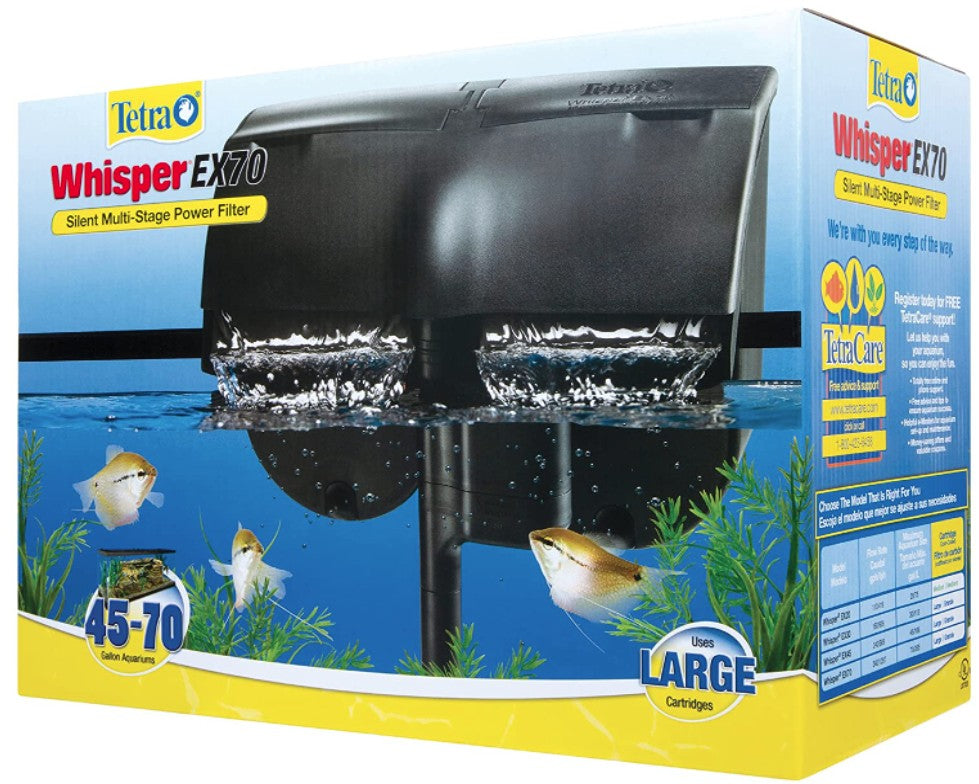 Tetra Whisper EX Silent Multi-Stage Power Filter for Aquariums - PetMountain.com