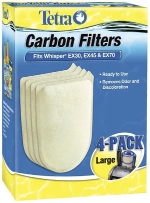 Tetra Carbon Filters for Whisper EX Power Filters Large - PetMountain.com