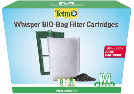 48 count (6 x 8 ct) Tetra Whisper Bio-Bag Filter Cartridges for Aquariums Medium