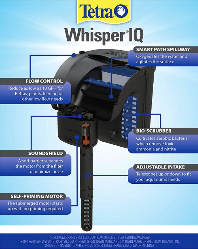 Tetra Whisper IQ Power Filter - PetMountain.com