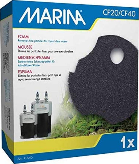 1 count Marina Canister Filter Replacement Foam for the CF20/CF40