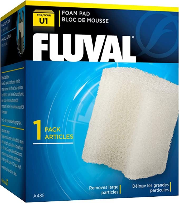 U1 - 6 count Fluval Underwater Filter Foam Pad