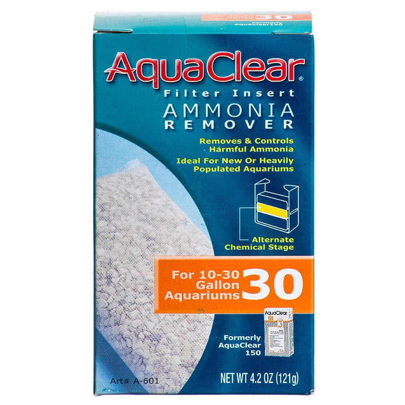 30 gallon - 6 count AquaClear Filter Insert Ammonia Remover