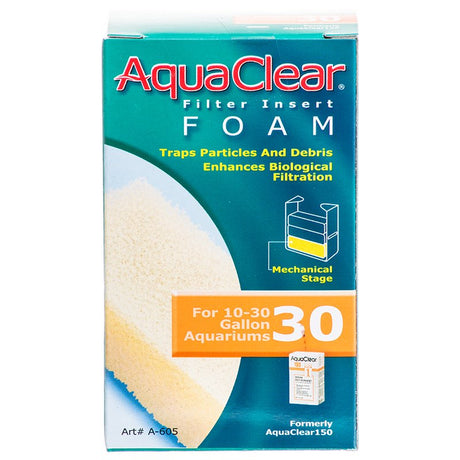 30 gallon - 1 count AquaClear Filter Insert Foam for Aquariums