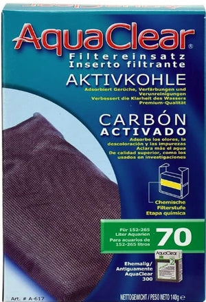 70 gallon - 1 count AquaClear Filter Insert Activated Carbon