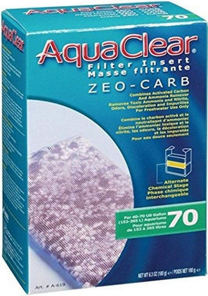 70 gallon - 18 count AquaClear Filter Insert Zeo-Carb