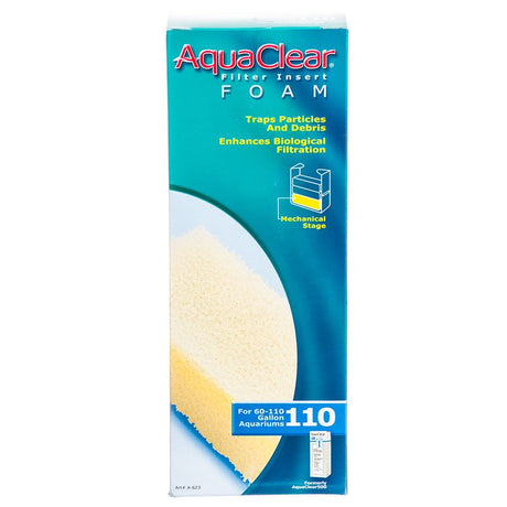 110 gallon - 1 count AquaClear Filter Insert Foam for Aquariums