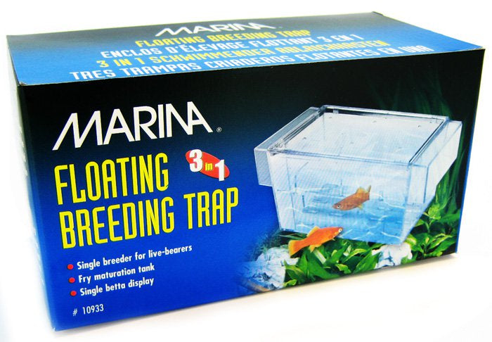 1 count Marina Floating Breeding Trap 3 in 1 Fish Hatchery