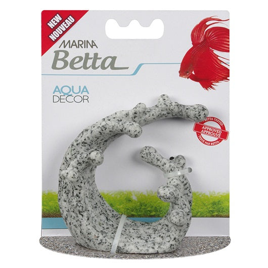 Marina Betta Aqua Decor Granite Wave - PetMountain.com