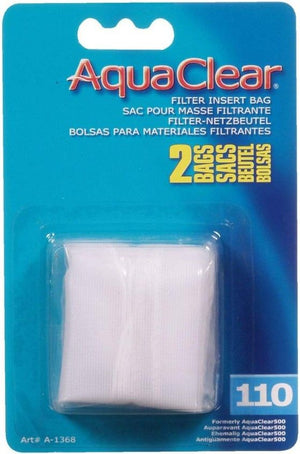 110 gallon - 12 count AquaClear Filter Insert Nylon Media Bag