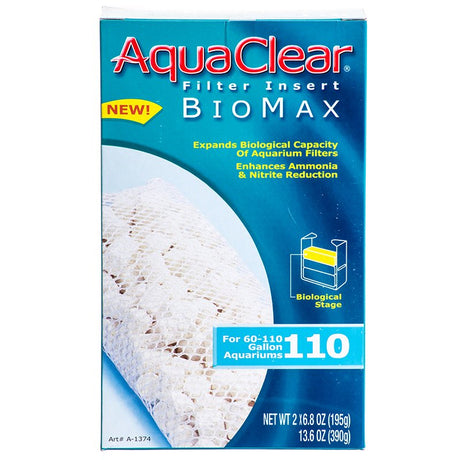 110 gallon - 4 count AquaClear BioMax Filter Insert