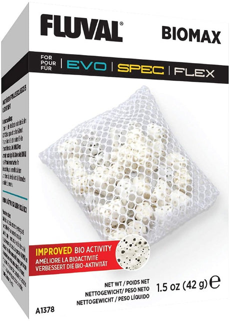 1.5 oz Fluval BioMax Replacement Filter Media for Evo Spec Flex