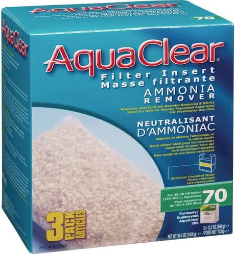 AquaClear Filter Insert Ammonia Remover - PetMountain.com