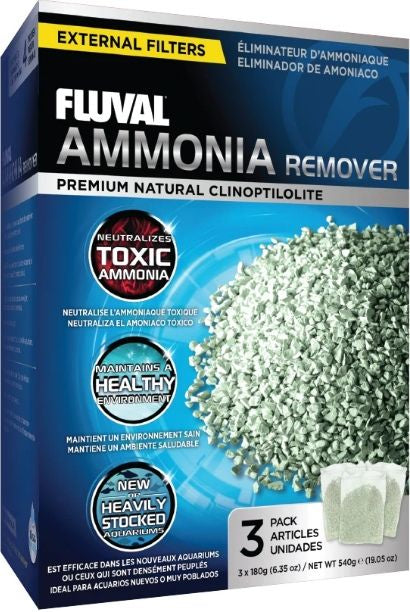 18 count (6 x 3 ct) Fluval Ammonia Remover Nylon Filter Bags