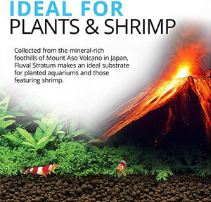 8.8 lb Fluval Plant and Shrimp Stratum Aquarium Substrate