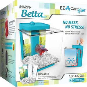Marina Betta EZ Care Plus Aquarium Kit 1.35 Gallons - PetMountain.com