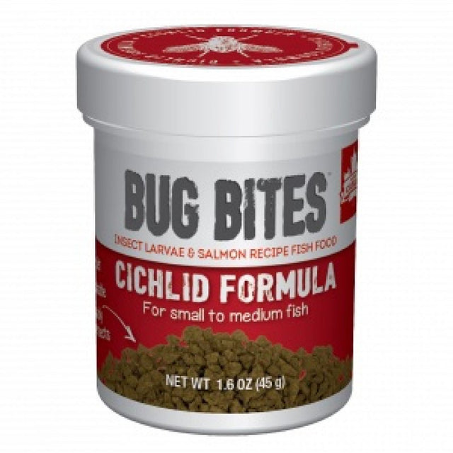 Fluval Bug Bites Cichlid Formula Granules for Small-Medium Fish - PetMountain.com