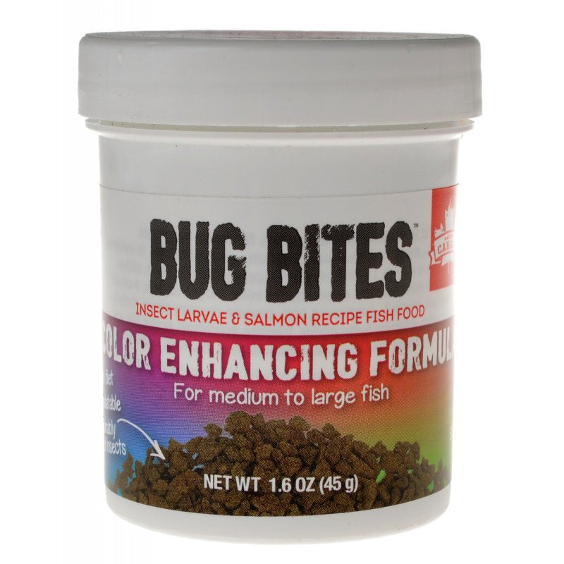 Fluval Bug Bites Color Enhancing Formula for Medium-Large Fish - PetMountain.com