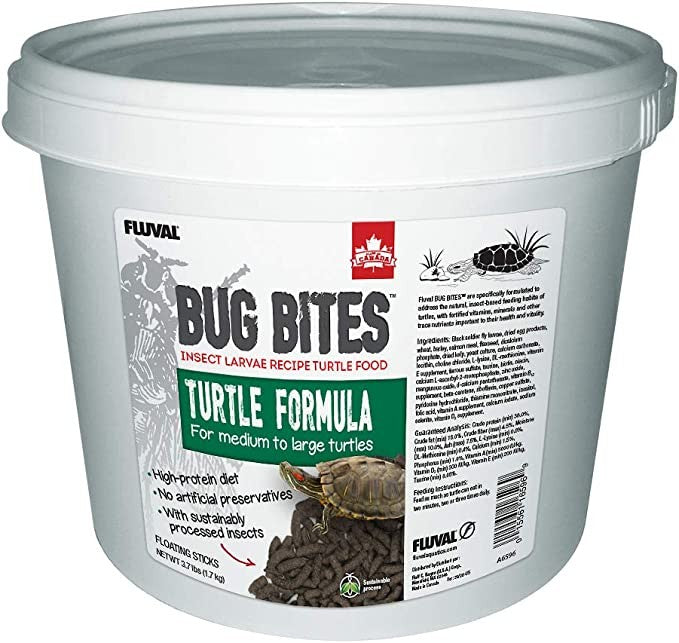Fluval Bug Bites Turtle Formula Floating Sticks - PetMountain.com