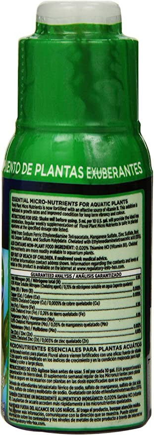 Fluval Plant Micro Nutrients Lush Plant Growth Replenishes Essential Nutrients for Aquarium Plants - PetMountain.com