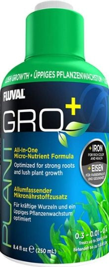 75.6 oz (9 x 8.4 oz) Fluval Grow + All in One Micro Nutrients Formula Lush Plant Growth for Aquariums