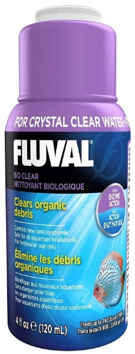 48 oz (12 x 4 oz) Fluval Bio Clear for Clearing Organic Debris in Aquariums