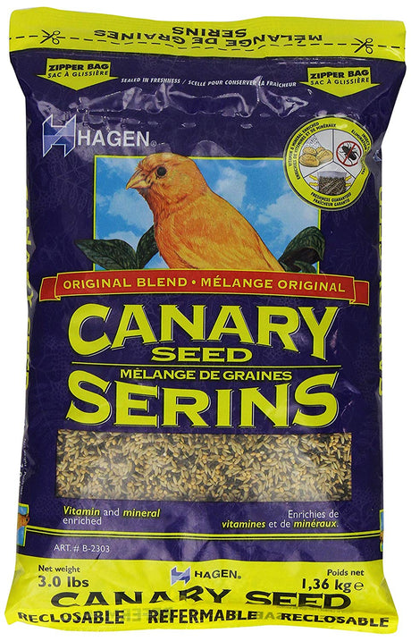 18 lb (6 x 3 lb) Hagen Canary Seed Original Blend