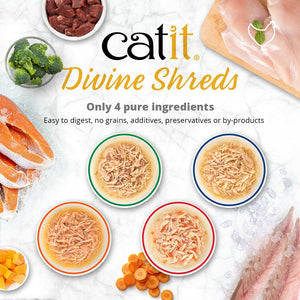 Catit Divine Shreds Chicken Variety Pack - PetMountain.com