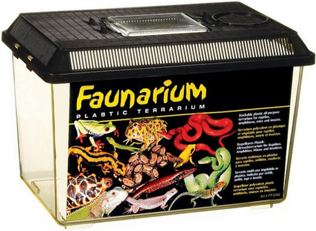 Medium - 1 count Exo Terra Faunarium Plastic Terrarium