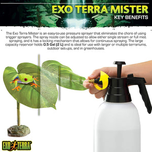1 count Exo Terra Mister Portable Pressure Sprayer