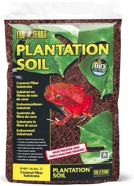 48 quart (6 x 8 qt) Exo Terra Plantation Soil Reptile Substrate