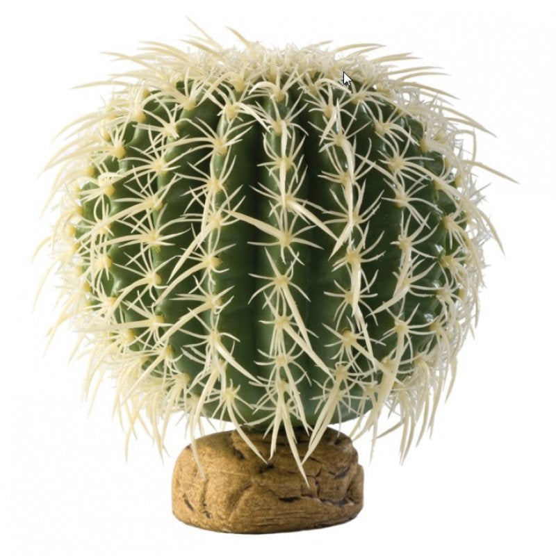 Exo Terra Desert Barrel Cactus Terrarium Plant - PetMountain.com