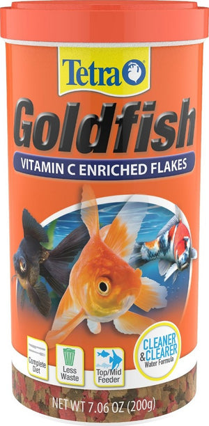 7.06 oz Tetra Goldfish Vitamin C Enriched Flakes